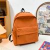 Schoolbag Color Student School Bag Women's Large Capacity Casual Versatile Lightweight Backpack New Student Travel Storage Backpack