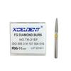 Fraises dentaires diamantées, 10 pièces, fraises dentaires pour pièces à main à grande vitesse, outil de dentiste FG 1.6mm TR-21EF