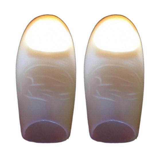 Magic Thumb Lights LED Magic Thumb Prank Toy Light Up Flashing Fingers Tips for Magic Stage Tricks Performance Props