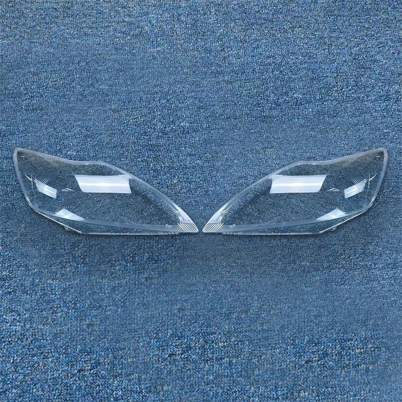 Car Headlight Glass Cover For Ford Focus C307 MK2 MK2.5 2009-2011 Transparent Headlight Lens