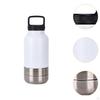 Dog Water Bottle with Handle And 2 Bowls for Food Travel