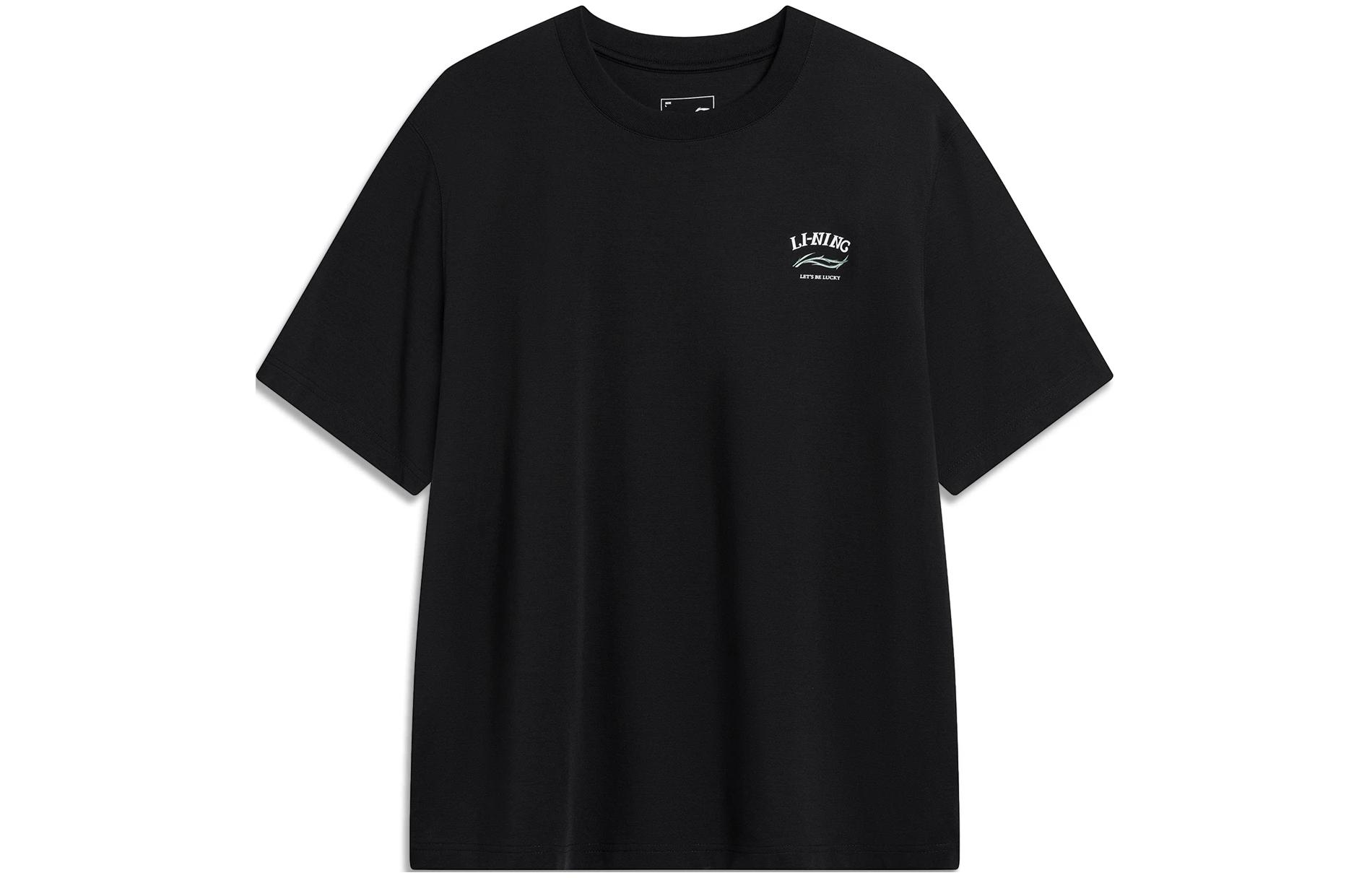 Li Ning China Culture Collection T Shirt Men s Black AHSU317-3 S