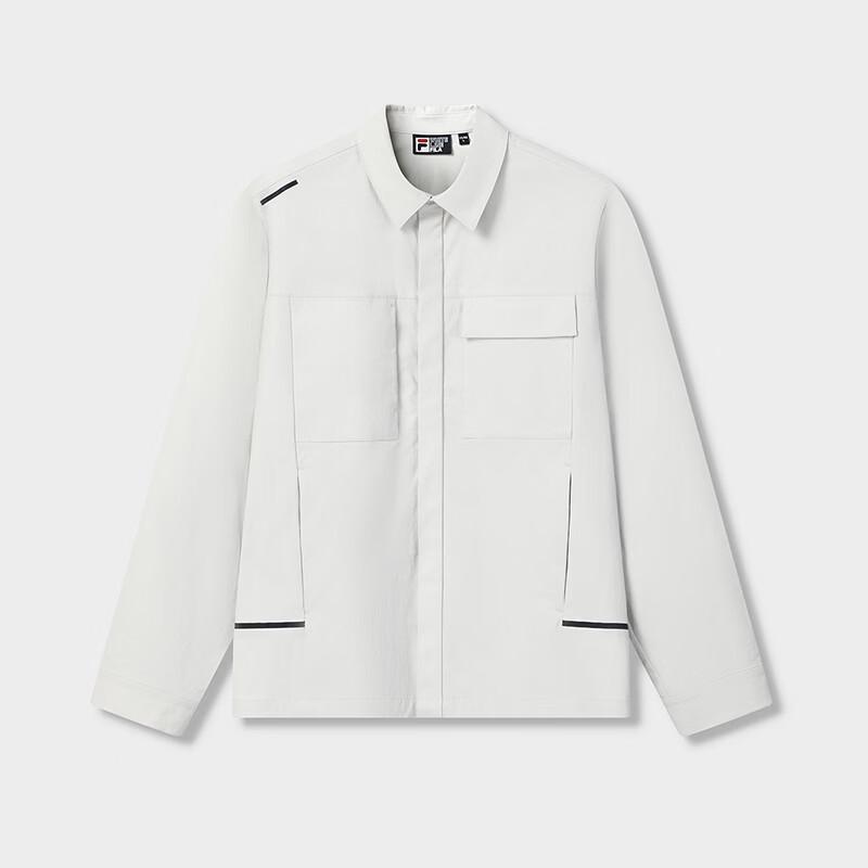 FILA Men s Woven Long-Sleeve Lapel Jacket M