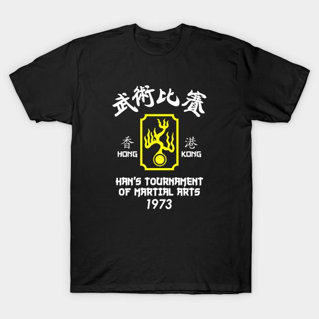 

Men Black Print T-shirt Mod.4 Enter The Dragon Han S Island No-Cut Transfer Paper Print Cotton Tshirt XL чорний