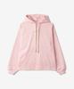 Logo Detail Drawstring Hoodie - Pink / Flje0176P1Uscu87Loc13