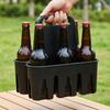 Tragbarer Bierhalter aus Kunststoff, 6er-Pack, Getränkehalter, Werkzeug, Bierflaschenträger für Picknicks