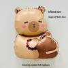 Cartoon Capybara Balloon for Children's Birthday Decoration