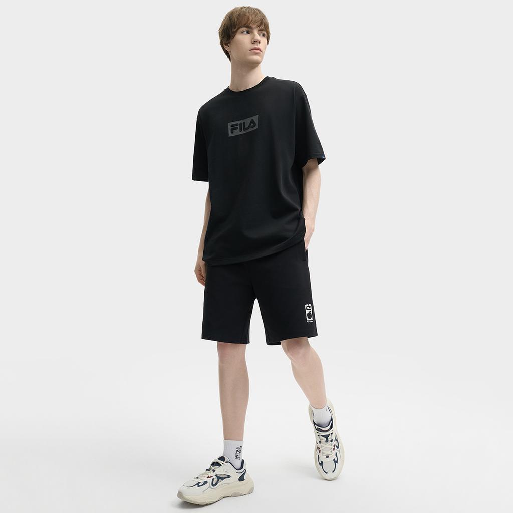 New FILA ORIGINALE T Shirt Unisex Jet Black F51M529110FBK