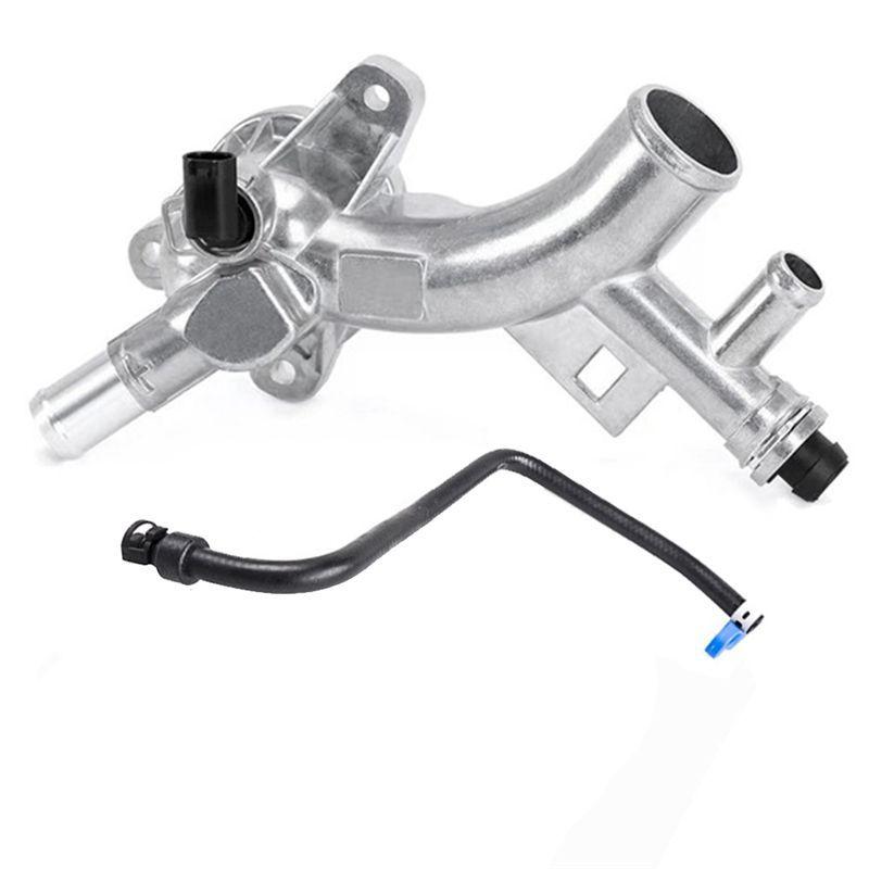 Powerful Aluminum Engine Coolant Housing With Hose For Chevy Cruze, Sonic, Trax And Buick 1.4L - 25193922, 13251447