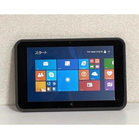 Used Used HP Pro Tablet 10EE G1 | 10.1-inch, Windows 8.1 Pro (32-bit), Atom Z3735F, 2GB RAM, 64GB Storage, with AC Adapter (M5G21UA) Black