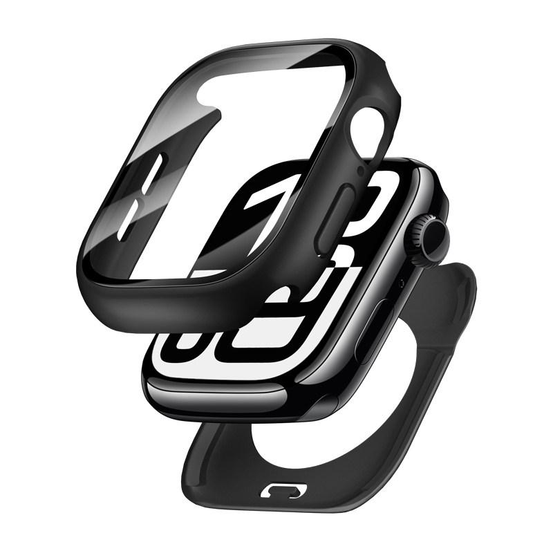 Case for Apple Watch Series 10 11 46mm 42mm Screen Protector 360 Full Waterproof Protective Hard PC Bumper Tempered Glass Cover
