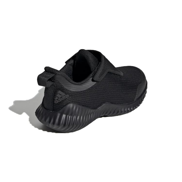 Adidas Fortarun Casual Abrasion Resistant Breathable Low top Running Shoes Black Kids' EF0145