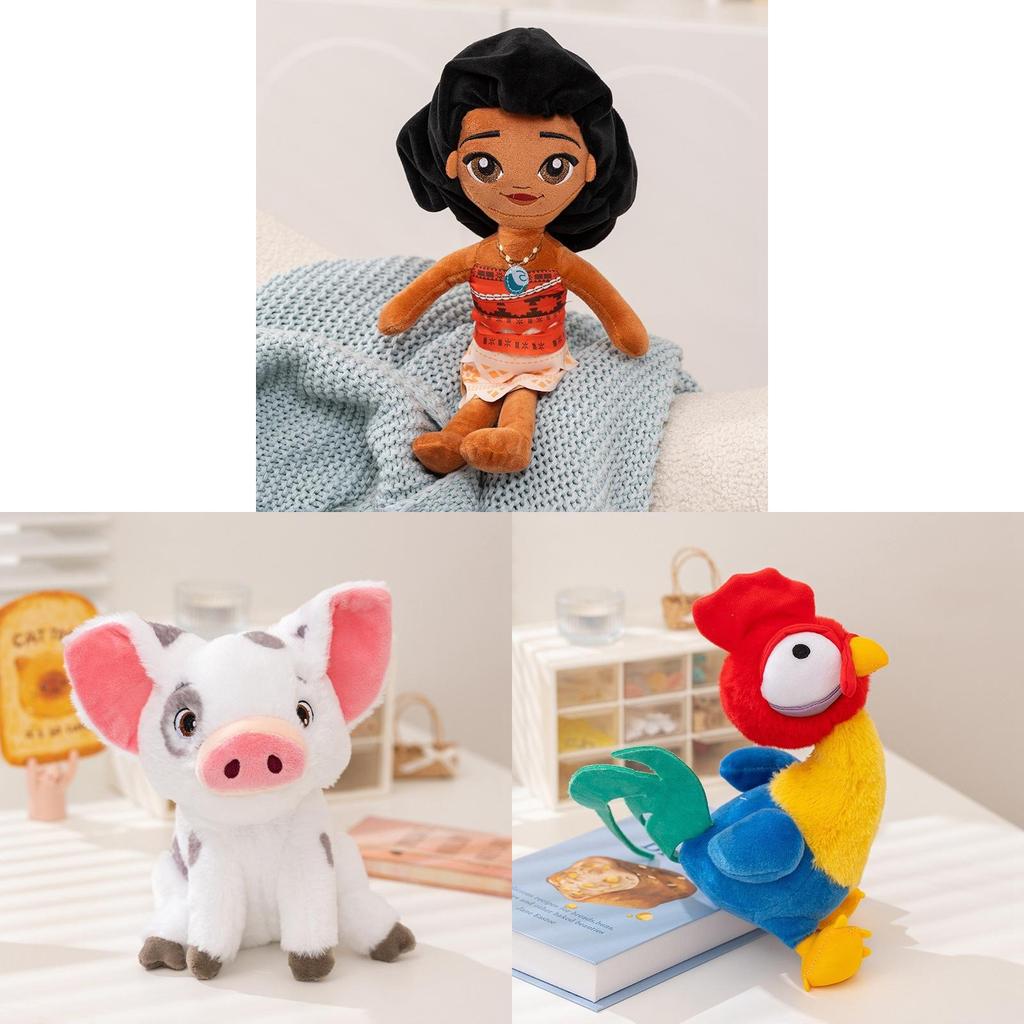 Moana Plush Toy Cartoon Soft Stuffed Animal Gift For Kids And Teens