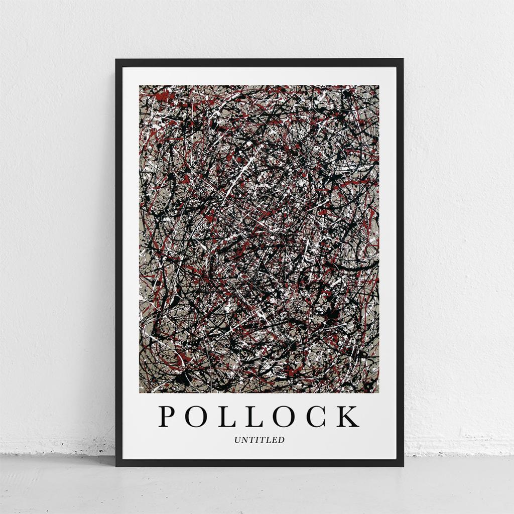 Plakat Jackson Pollock abstrakcja