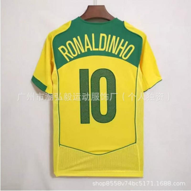 Retro Football Jersey Argentina Messi Brazil Ronaldo Portugal France England Vintage Soccer Shirt Men Women