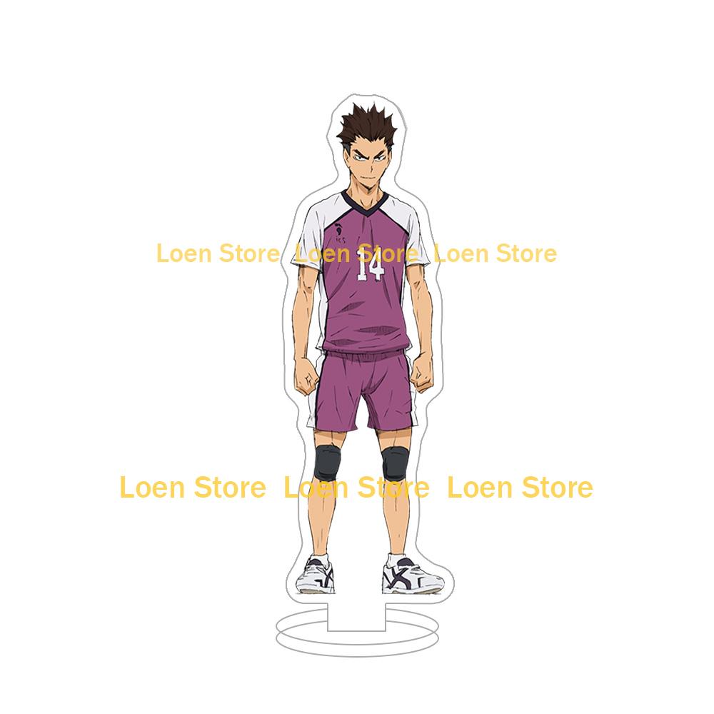 Haikyu Official character Ushijima Eita Semi Reon Ōhira Satori Tendō Goshiki Shirabu Sagae Anime Figure Acrylic stand ornament
