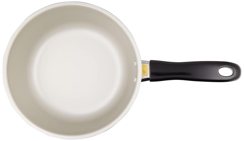 Hokuriku Aluminum 16cm Gas Stove Made In Heat Anodized Silvie Single-Handle Pot, Aluminum, Compatible, Japan, Conductive, Finish, A-2525