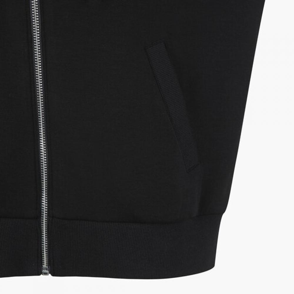 Le Coq Sportif Women doubLe Tension Hooded Zip Up Black Qp122oft11