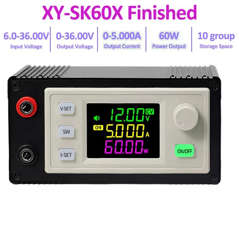 60W/120W CNC DC Buck Boost Converter Color Screen Adjustable Voltage Current Regulator Constant Power Step-Down Power Supply