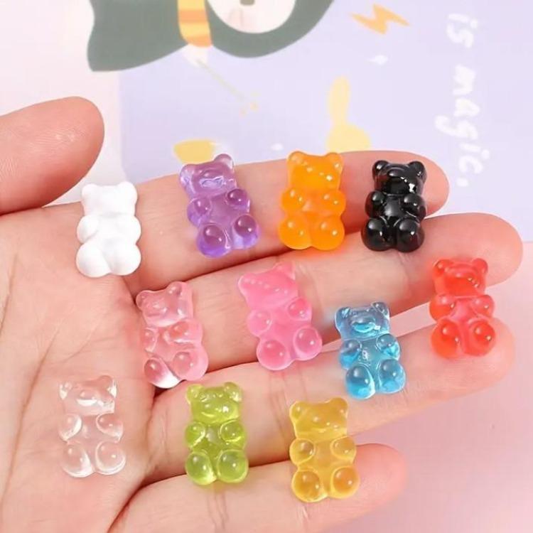 10Pcs Cute Cartoon Cloud Shaped Resin Fridge Magnets DIY Decoration for Kitchen Refrigerators for Girl Room Metal Door Furniture