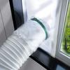 Portable Air Conditioning Exhaust Hose Cover and Window Seal Set Adjustable Length Hose Insulation Sleeve for Window