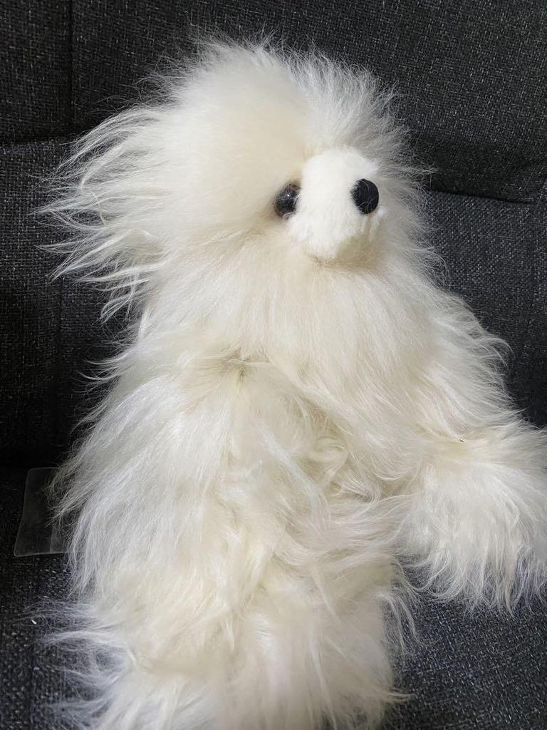 [USED] Alpaca teddy bear, bear, stuffed animal, alpaca bear