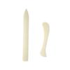 2Pcs Leather Working Tool Bone Folder For Leather Craft Scoring Folding Creasing Edges Paper Plastic Handmade Sewing Tools Part