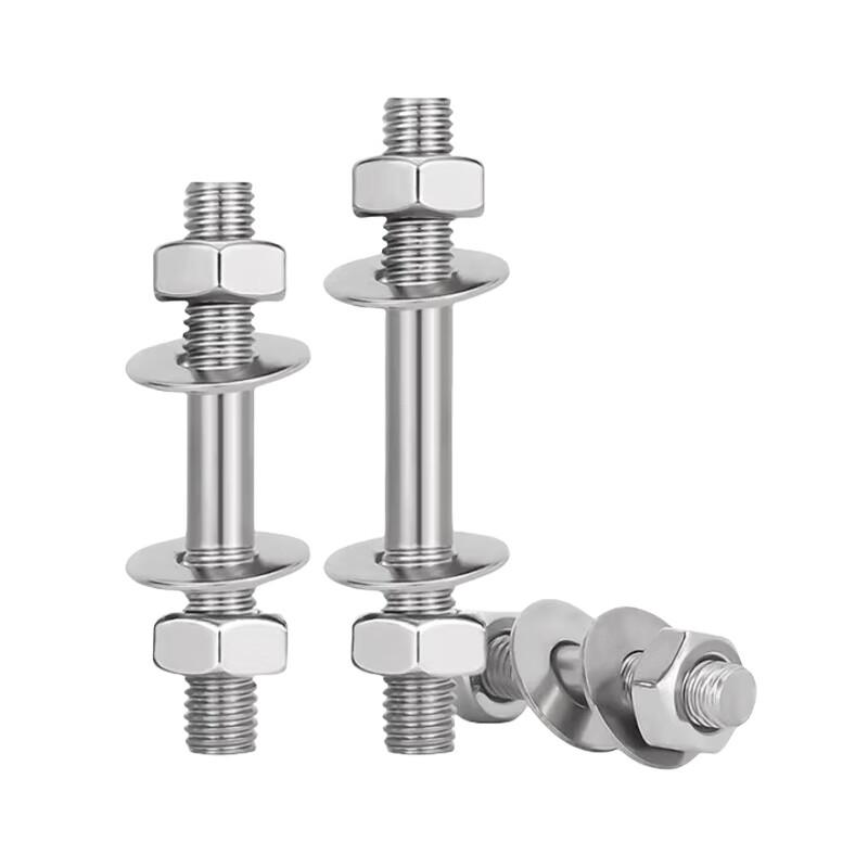 304 Stainless Steel Double Head Wall Screw & Nut Set