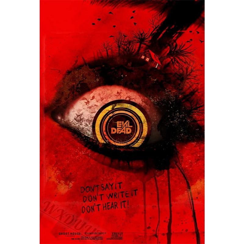 European And American Movies Evil Dead Characters Canvas Print Posters For Room Living Painting Art Home Wall Decor Pictures