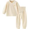 TONGTAI Baby & Kids High-Waist Thermal Underwear Set