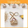 Trendy Mini Handbag For Kids Stylish Cotton And Linen Shoulder Bag For Girls