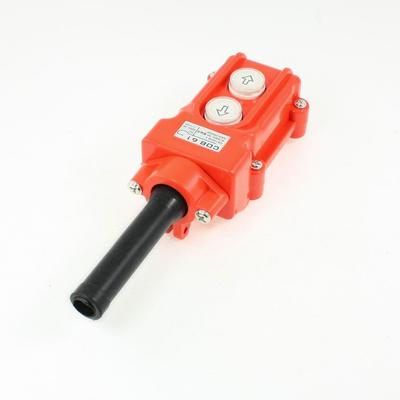 Waterproof Push Button Switch for Hoist Crane Pendant Control COB-61 Station, Up/Down
