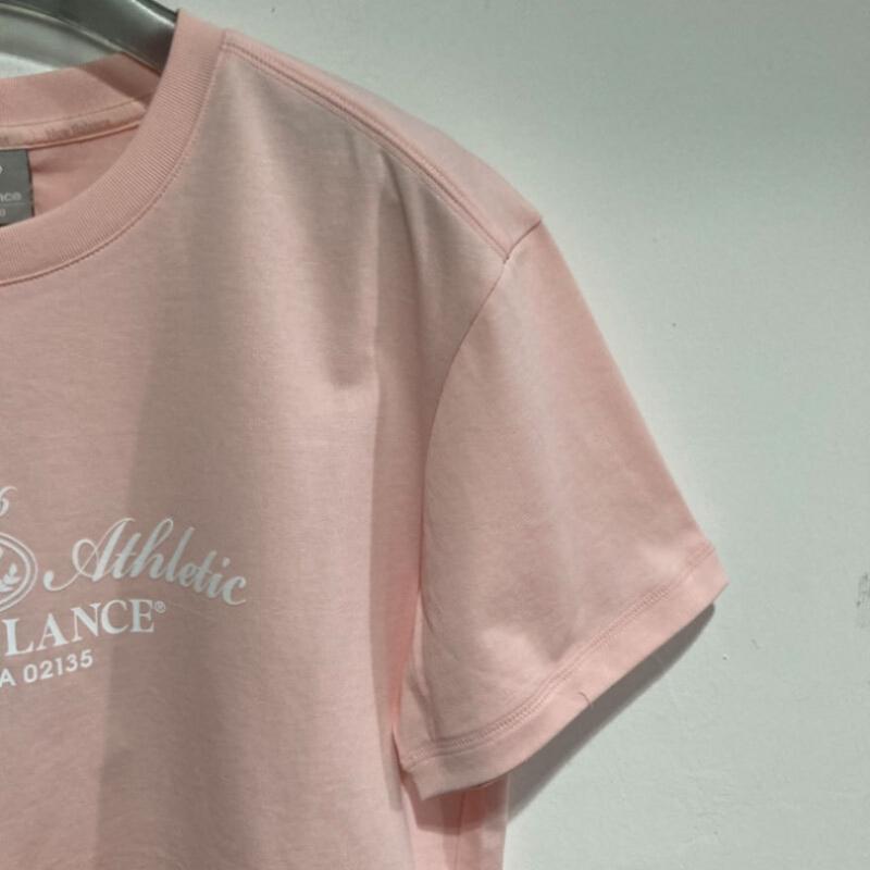 NeW Balance W Heritage Short Sleeve Tee nbnef2W212 Pink