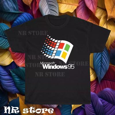 Nouveau T-shirt Logo Windows 95 T-shirt Actif Drôle S à 5XL T-shirt Unisexe