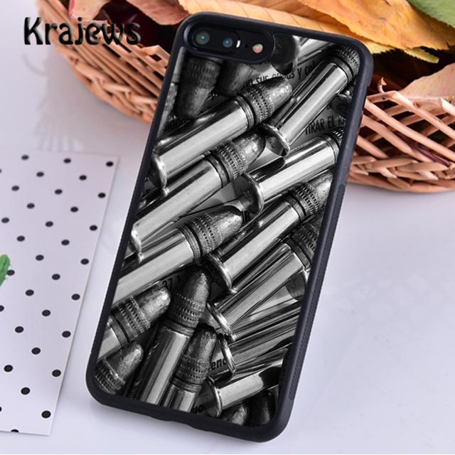 Military Gun Bullets Collage For iPhone 17 Air 16 Phone Case Cover 15 14 plus 12 13 pro max