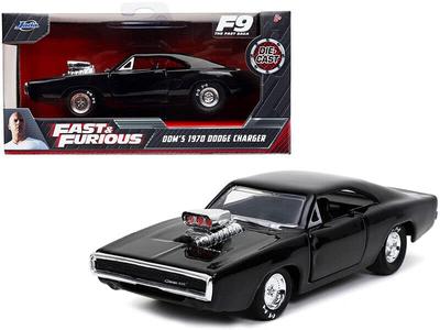 JADA TOYS Fast Furious 9 Dom Dodge Charger 1970 Black Charger 32215 1/32 & R/T F&F9 Dom's [Item]