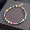 Natural Crystal Bracelet, Amethyst Pearl Bracelet, Dopamine Temperament Bracelet, Jewelry