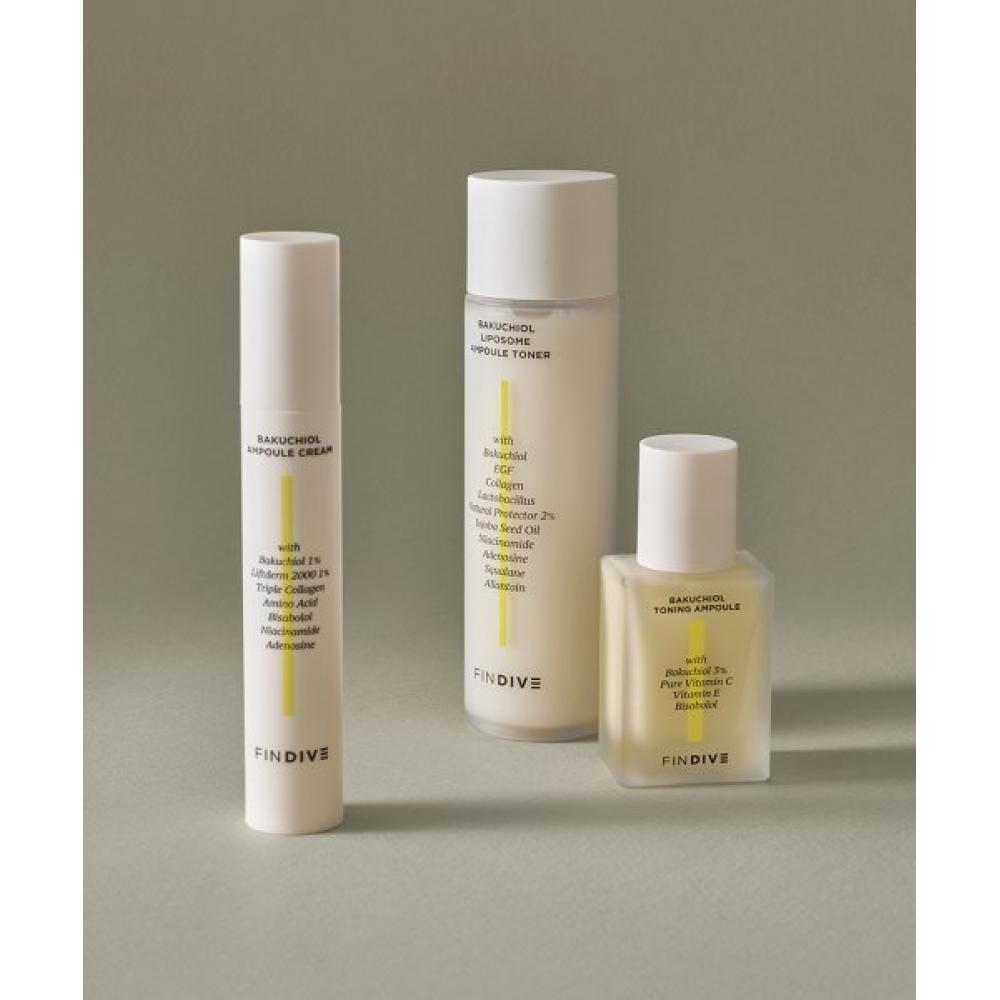 Findive Bakuchiol Hautpflege Trio Set