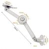 Factory Direct Hydraulic Randomly Stop Hinges,Kitchen Cabinet Door Adjustable Hinge Furniture Lift Up Flap Stay Support Hardware