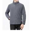 Outdoor Casual Warm Coat Double-sided Men's Fleece Jacket Autumn Winter Lamb Fleece Stand Up Collar Cardigan Sweatshirt Inner Lining