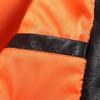 Chaqueta de cuero de otoño e invierno para hombre, chaqueta de cuero de motocicleta de lana, jersey de béisbol juvenil de moda, chaqueta de cuero bordada