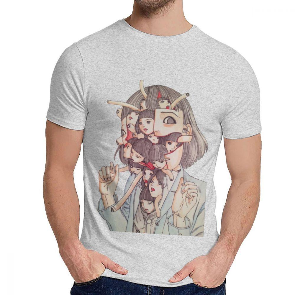 Shintaro Kago Tomie Japanese Junji Ito T Shirt Casual O Neck Anime Unisex Pure Cotton Us