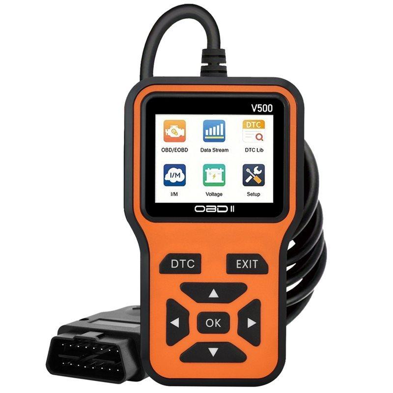 V500 OBD2 Car Scanner Diagnostic Tool Engine Fault Code Reader Full System Diagnosis Voltage& Charging Tester