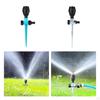 Automatic Garden Lawn Sprinkler Adjustable Rotation Two Way Water Spray for Irrigation System