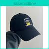 Plum Adjustable Color Baseball Cap Women Trendy Style With Embroidered Letters
