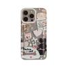 Cute Collage Style for Apple 15 Promax Mobile Phone Case for IPhone 17 Card Bag 16 Full Package 13 Korean Style