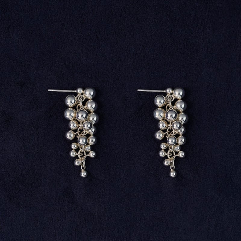 etrive Grape Drop Earrings
