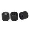 3Pcs Guitar Control Knob Volume Tone Fit Top Set Kit Instrument Accessory ReplacementBlack