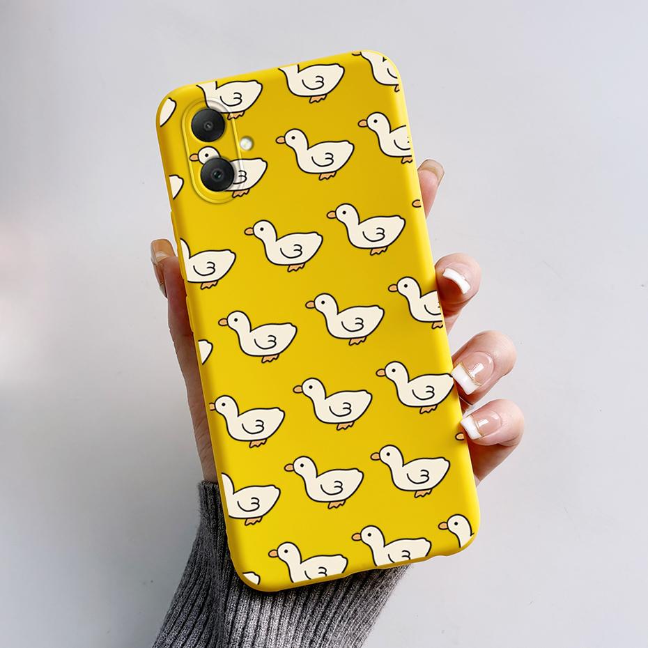 For Samsung Galaxy A06 Case A065F A065M Cute Cat Cartoon Bear Frog Soft Silicone Back Cover For Samsung A06 SamsungA06 4G Case