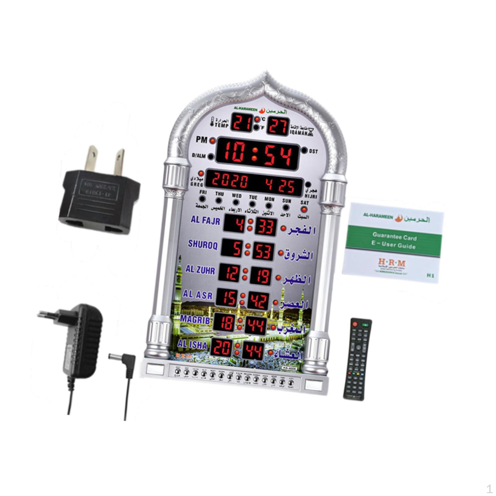 

Часы Azan Home Decor Wall и Desk для столовой спальни кабинета серебряный